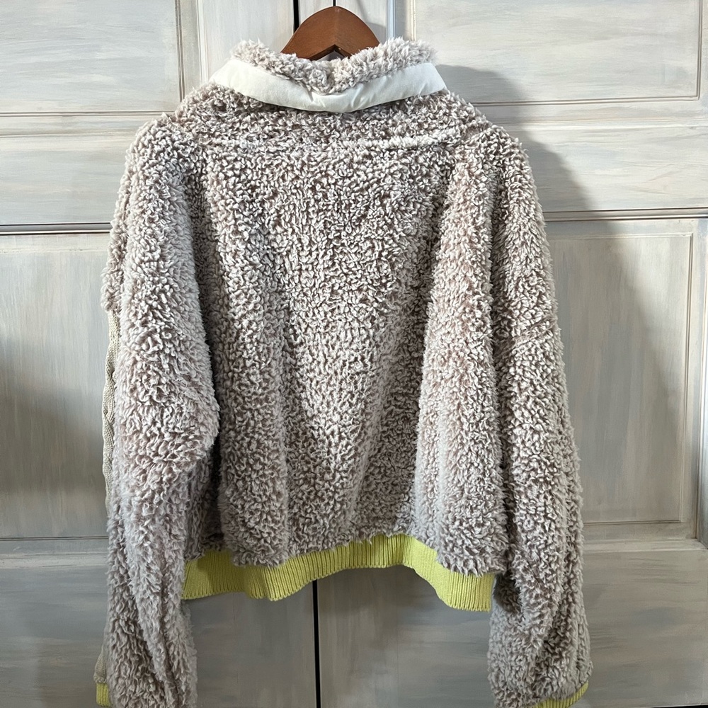 Free People Furry Hoodie - Picture 3 of 5